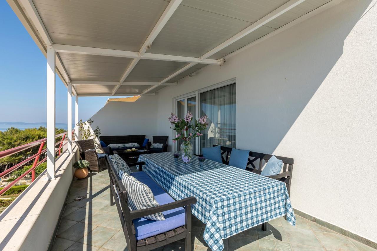Appartamento Seaside Penthouse With Hot Tub Sky Living Spalato Esterno foto